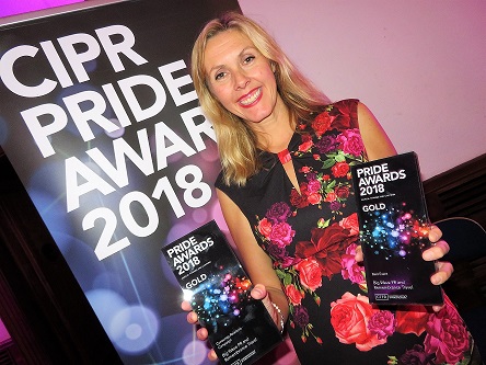Hilary Collins, MD, Big Wave PR Wins Double Gold
