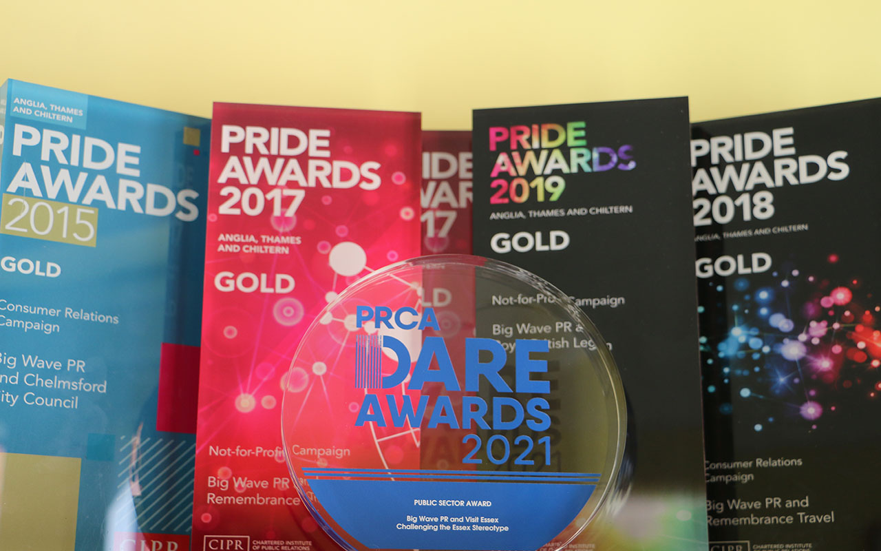 Award winning PR agency Essex awards