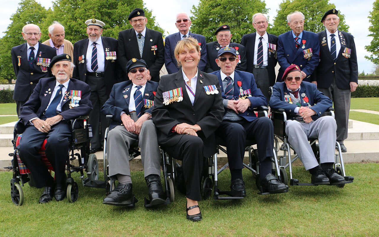 Charity PR, Not for profit PR, Event PR, group of D Day veterans