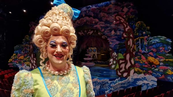 Mental Health PR gained support of Mercury Theatre's panto dame