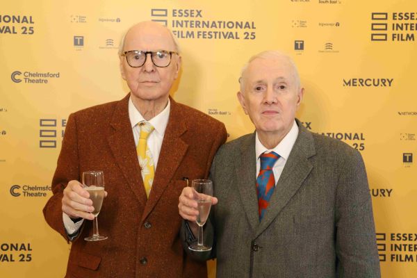 Gilbert and George attending Essex International Film Festival PR agency Big Wave PR
