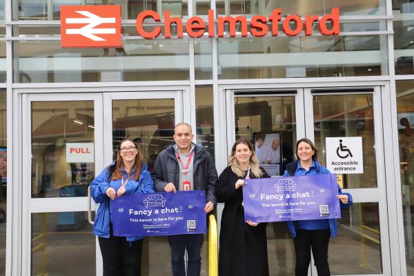 Mental Health PR Mid and North East Essex Mind collaborate with GReater Anglia for Time to Talk Day