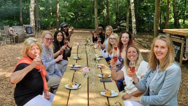 English Wine Week press get together to sample wine produced in Essex
